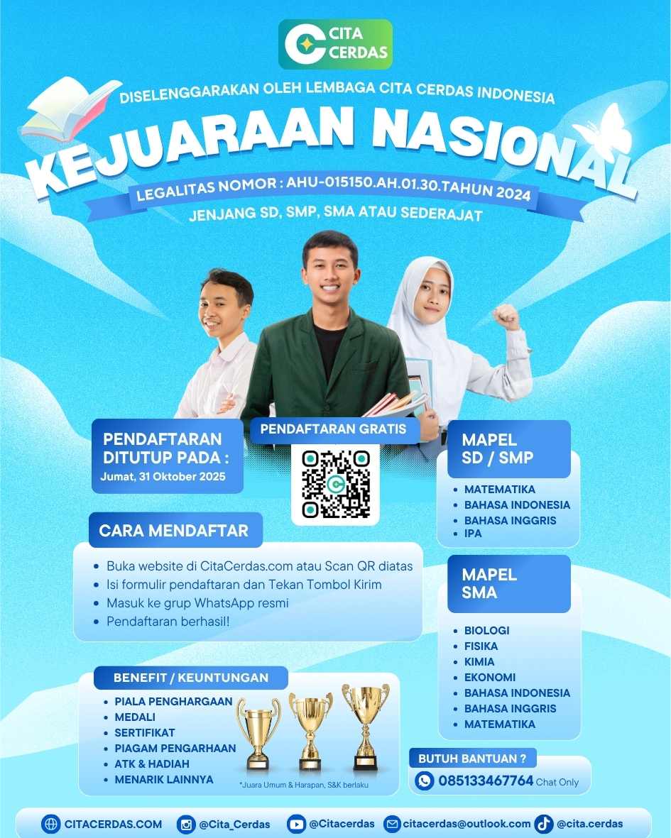 Poster Kejuaraan Nasional 2025